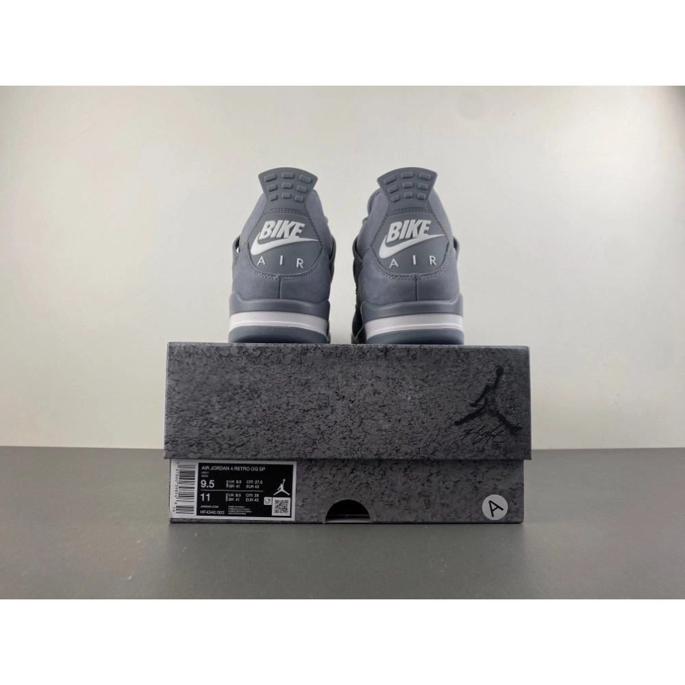 Jordan 4 Retro OG SP Nigel Sylvester Brick by Brick Grey new released 2025
