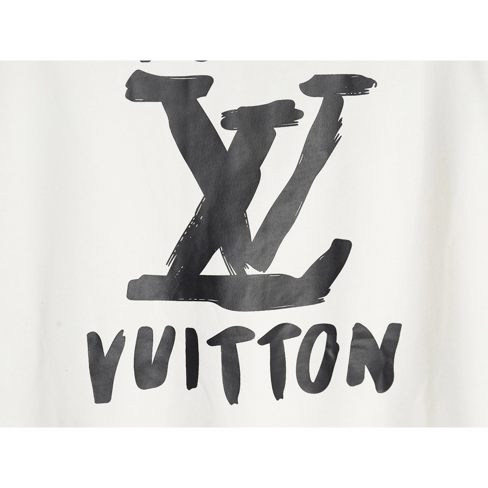 Louis Vuitton handpainted graffiti logo crewneck sweatshirt,Louis Vuitton Sweatshirt,Sweatshirt,APPAREL