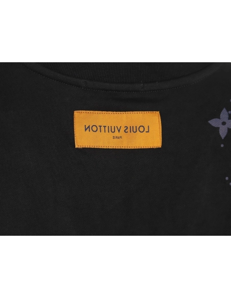 Louis Vuitton splashink monogram print crewneck sweatshirt,Louis Vuitton Sweatshirt,Sweatshirt,APPAREL