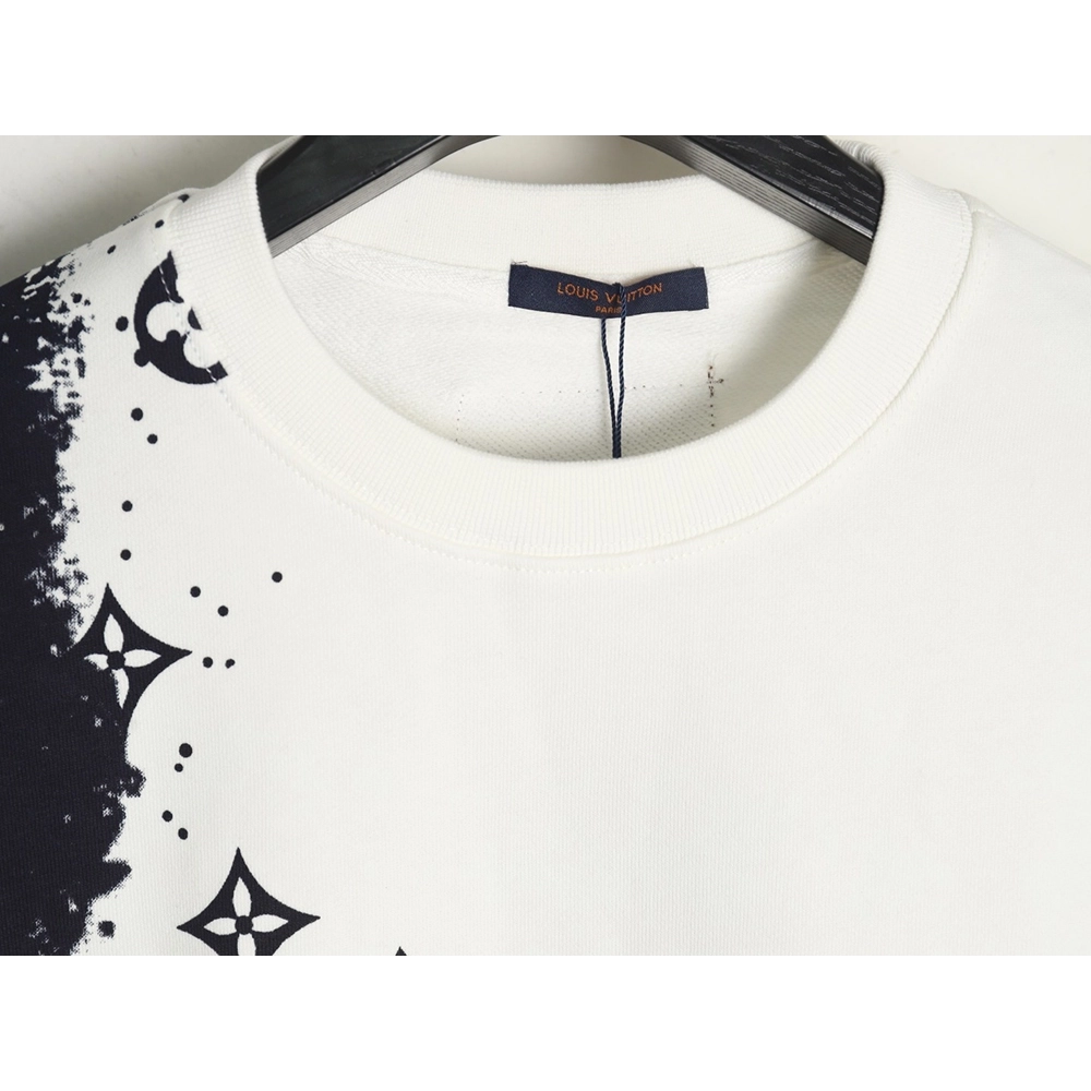 Louis Vuitton splashink monogram print crewneck sweatshirt,Louis Vuitton Sweatshirt,Sweatshirt,APPAREL