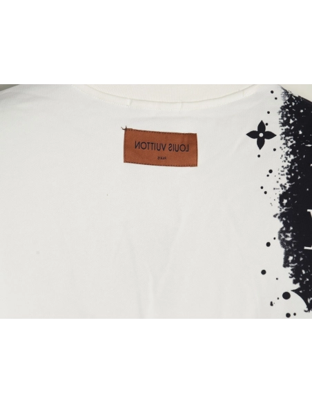 Louis Vuitton splashink monogram print crewneck sweatshirt,Louis Vuitton Sweatshirt,Sweatshirt,APPAREL