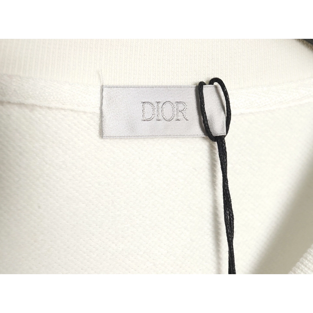 Dior embroidered pin lettering crew neck sweatshirt,Dior Sweatshirt,Sweatshirt,APPAREL