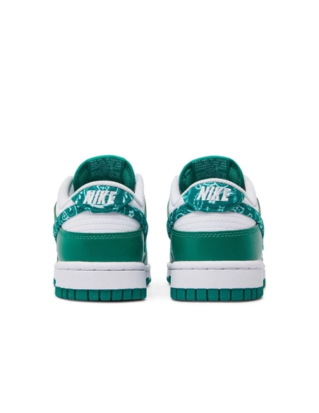 DUNK LOW GREEN PAISLEY,Dunk SB,NIKE SHOES Reps