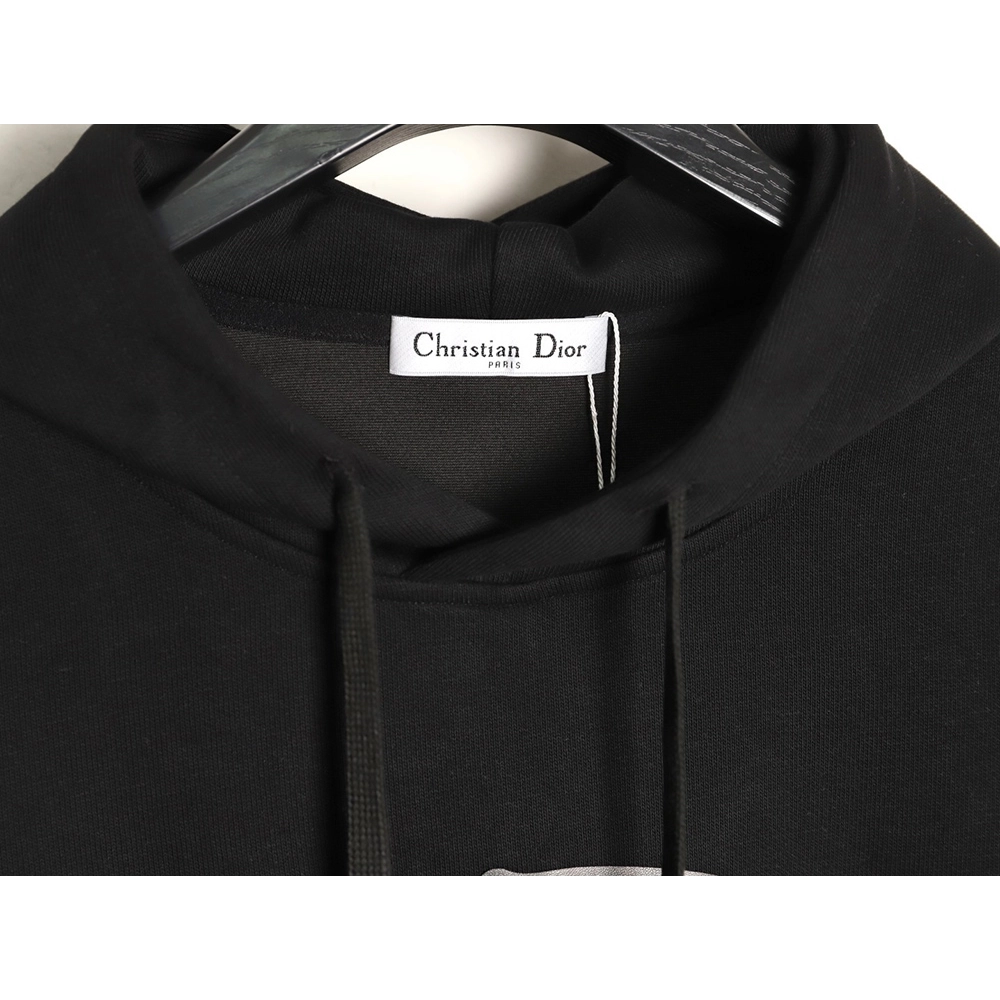 Dior embossed logo hooded sweatshirt,Dior Sweatshirt,Sweatshirt,APPAREL