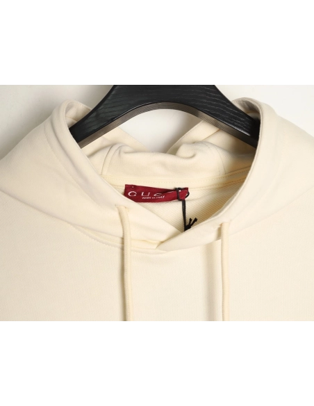 Gucci embroidered lettering hooded sweatshirt,Gucci Sweatshirt,Sweatshirt,APPAREL