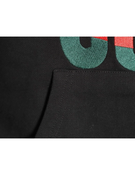 Gucci Double G logo print hooded sweatshirt,Gucci Sweatshirt,Sweatshirt,APPAREL