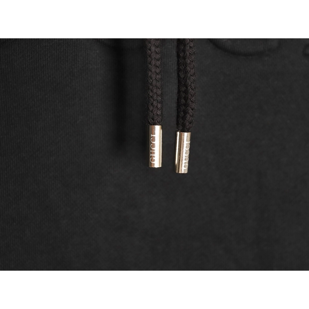 Gucci 3D embossed lettering logo hooded sweatshirt,Gucci Sweatshirt,Sweatshirt,APPAREL