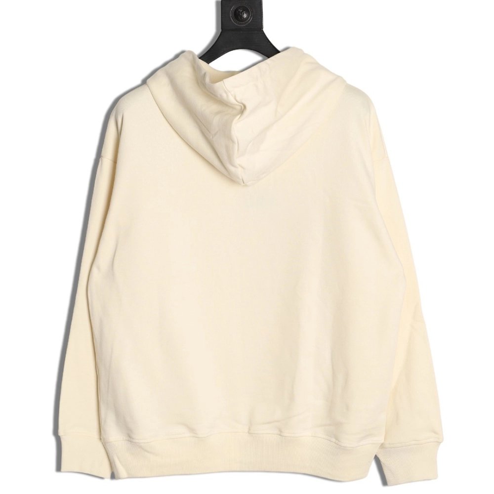 Gucci 3D embossed lettering logo hooded sweatshirt,Gucci Sweatshirt,Sweatshirt,APPAREL