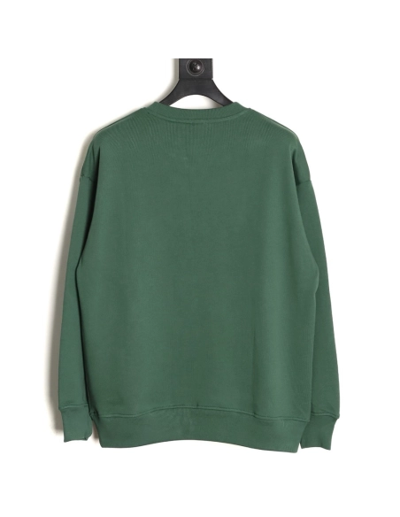 Loewe contrasting letter knitted totem logo patch embroidered sweatshirt,Loewe Sweatshirt,Sweatshirt,APPAREL