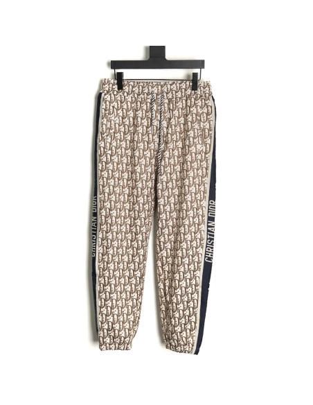 Dior allover jacquard side webbing trousers,Dior Trousers,PANTS JEANS,APPAREL