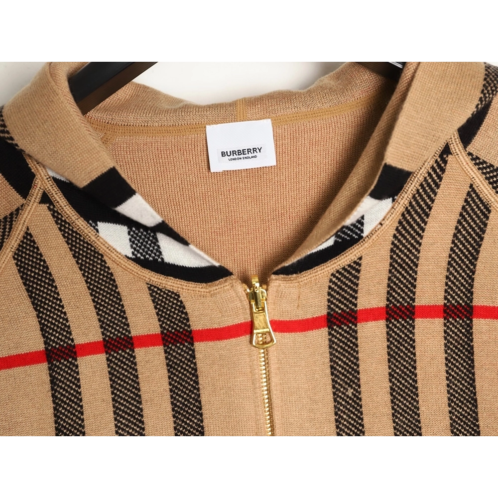 Burberry Reversible Hooded Cashmere ZipUp Jacket,Burberry Jacket,Jacket,APPAREL