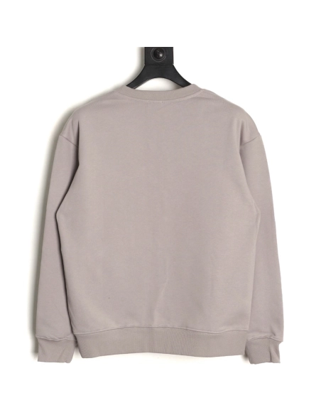 Loewe embroidered logo crewneck sweatshirt,Loewe Sweatshirt,Sweatshirt,APPAREL