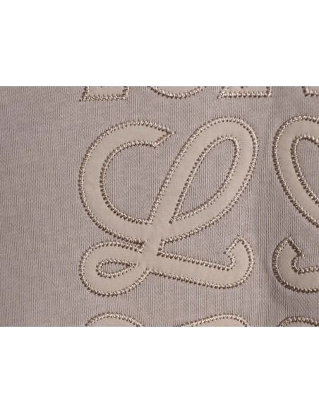 Loewe embroidered logo crewneck sweatshirt,Loewe Sweatshirt,Sweatshirt,APPAREL