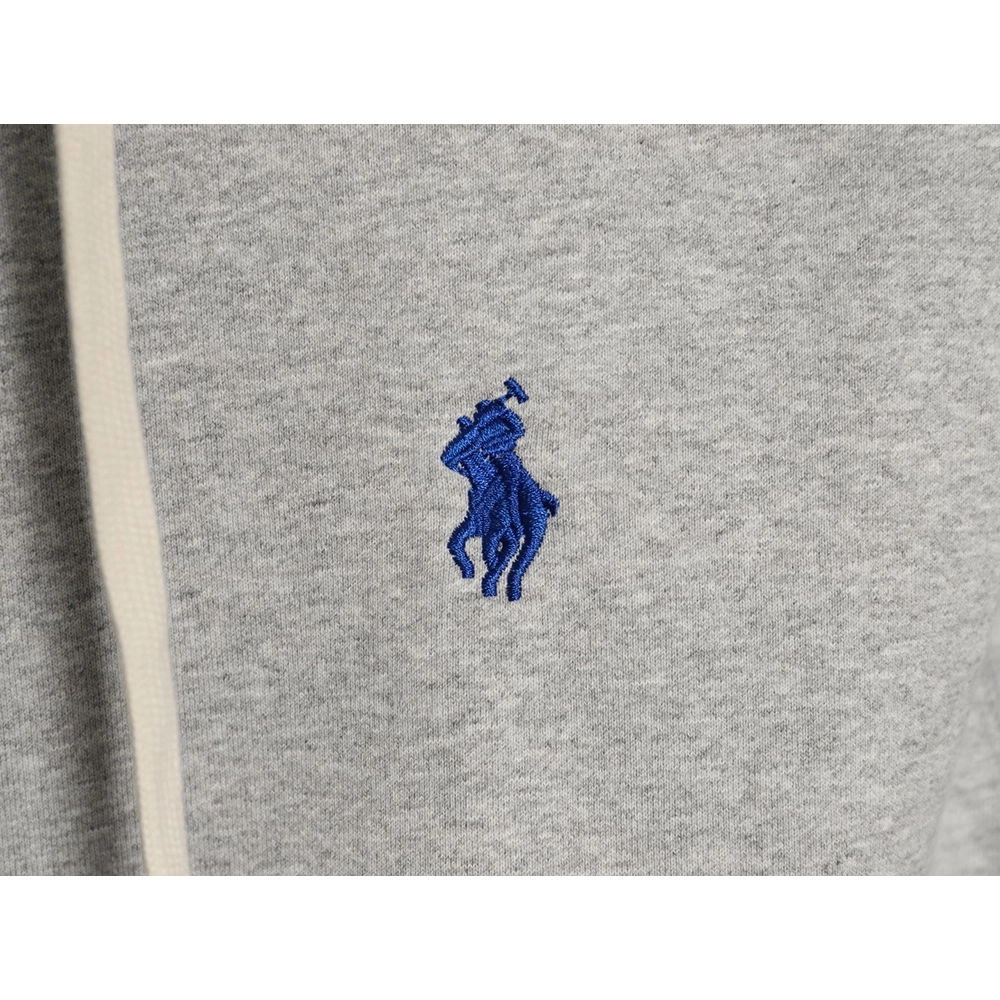 Ralph Lauren pony logo embroidered hooded sweatshirt,Ralph Lauren Sweatshirt,Sweatshirt,APPAREL
