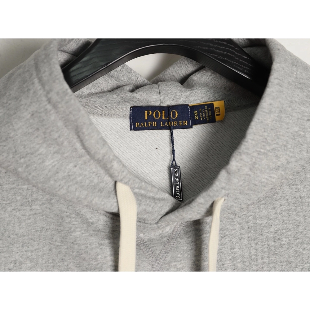 Ralph Lauren pony logo embroidered hooded sweatshirt,Ralph Lauren Sweatshirt,Sweatshirt,APPAREL