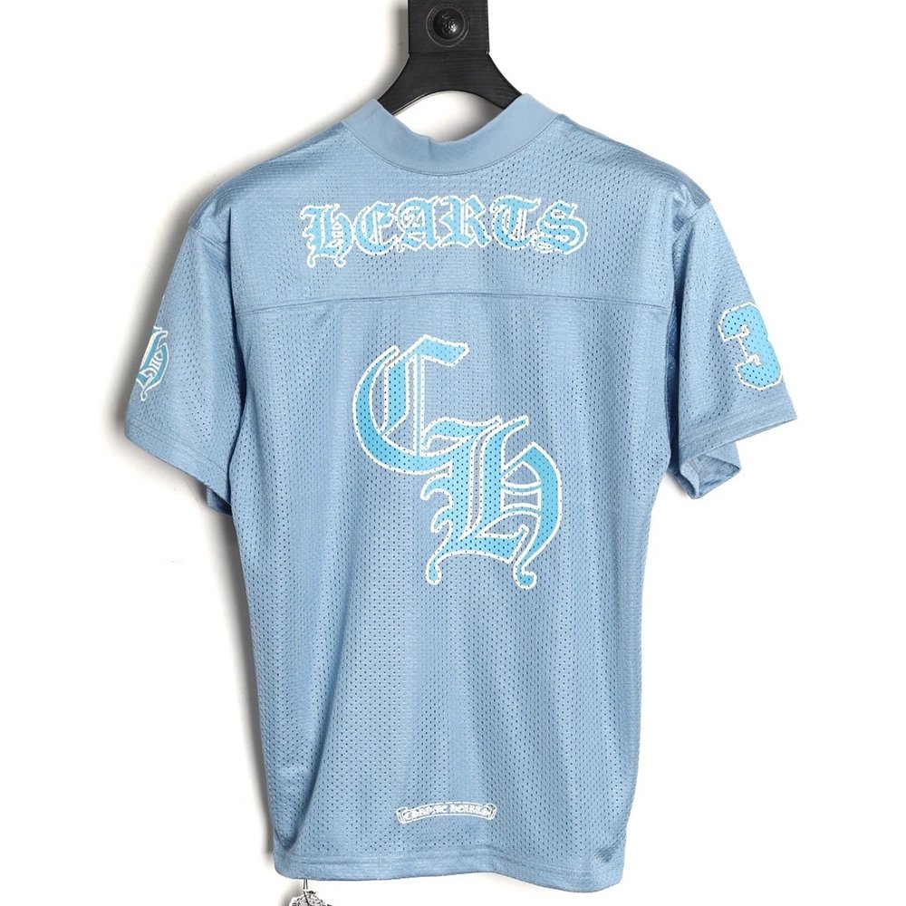 Chrome Hearts Sanskrit mesh ice hockey shortsleeved Tshirt,Chrome Hearts T Shirt,Tshirt,APPAREL