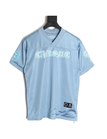 Chrome Hearts Sanskrit mesh ice hockey shortsleeved Tshirt,Chrome Hearts T Shirt,Tshirt,APPAREL