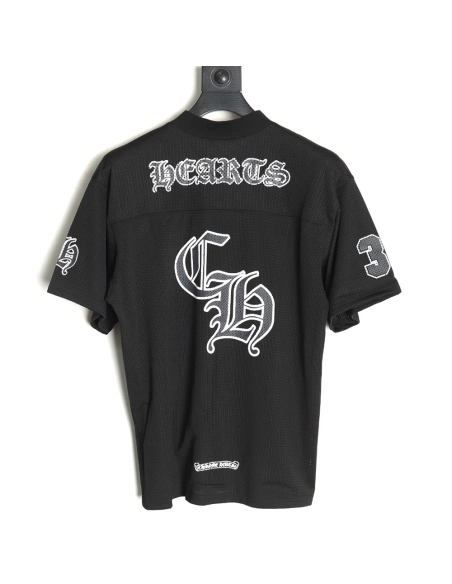 Chrome Hearts Sanskrit mesh ice hockey shortsleeved Tshirt,Chrome Hearts T Shirt,Tshirt,APPAREL