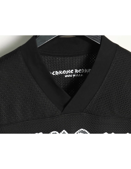 Chrome Hearts Sanskrit mesh ice hockey shortsleeved Tshirt,Chrome Hearts T Shirt,Tshirt,APPAREL
