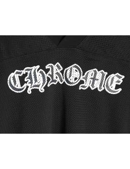 Chrome Hearts Sanskrit mesh ice hockey shortsleeved Tshirt,Chrome Hearts T Shirt,Tshirt,APPAREL
