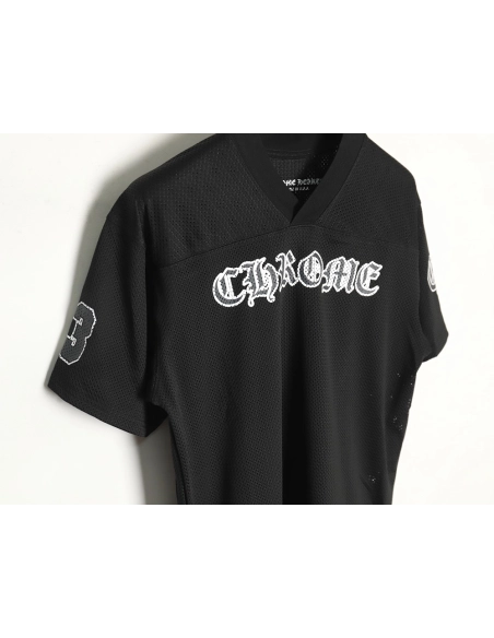 Chrome Hearts Sanskrit mesh ice hockey shortsleeved Tshirt,Chrome Hearts T Shirt,Tshirt,APPAREL