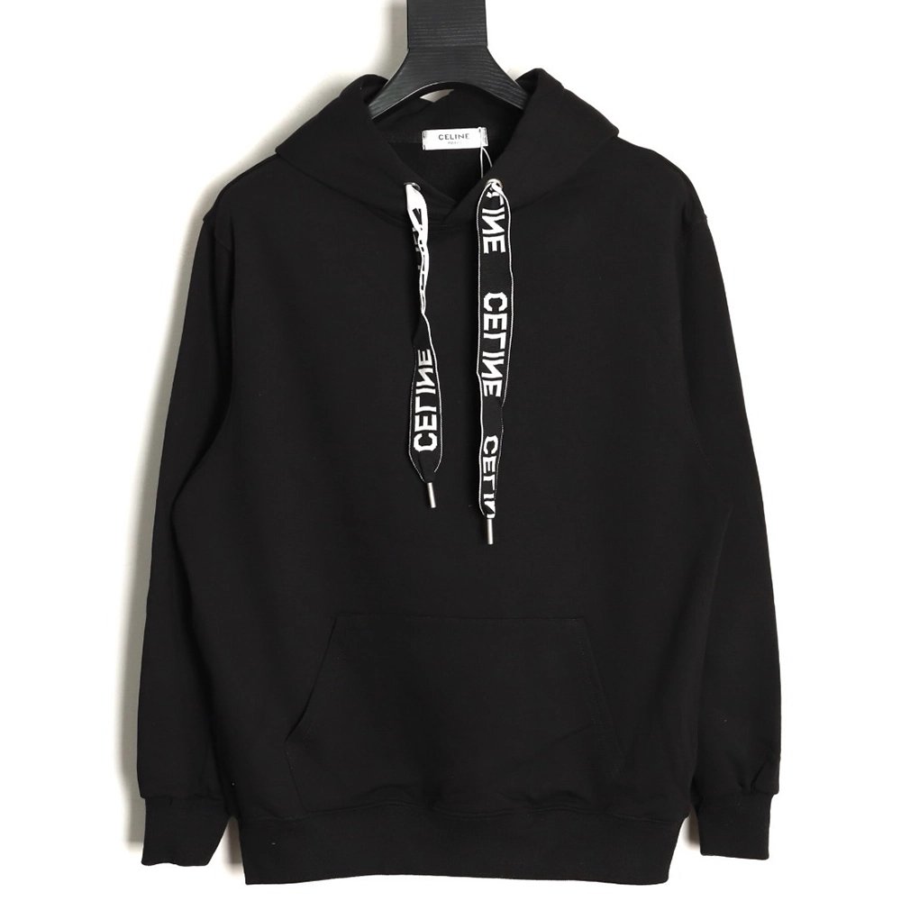Celine Web Lettering Hooded Sweatshirt,Celine Sweatshirt,Sweatshirt,APPAREL