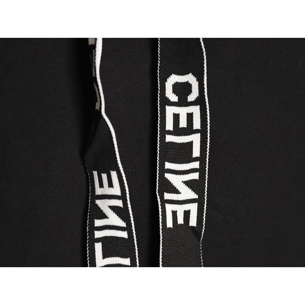 Celine Web Lettering Hooded Sweatshirt,Celine Sweatshirt,Sweatshirt,APPAREL