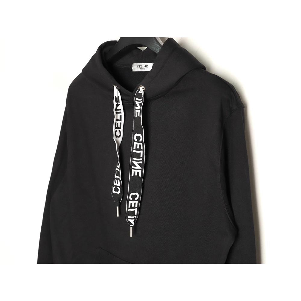 Celine Web Lettering Hooded Sweatshirt,Celine Sweatshirt,Sweatshirt,APPAREL