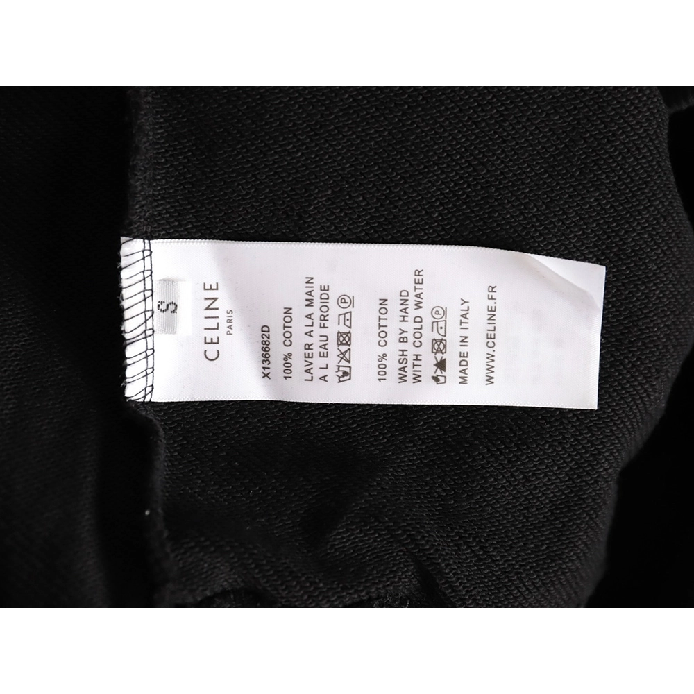 Celine Web Lettering Hooded Sweatshirt,Celine Sweatshirt,Sweatshirt,APPAREL