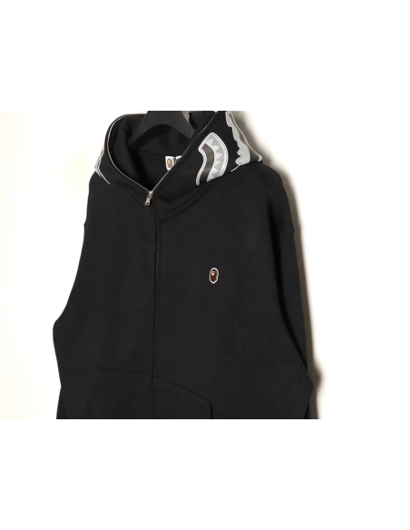 Bape small shark head zipup jacket,Bape Jacket,Jacket,APPAREL