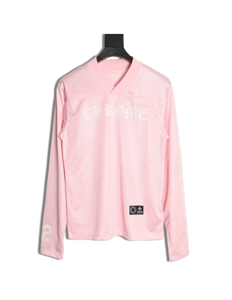 Chrome Hearts Sanskrit mesh doublelayer ice hockey longsleeved Tshirt,Chrome Hearts T Shirt,Tshirt,APPAREL