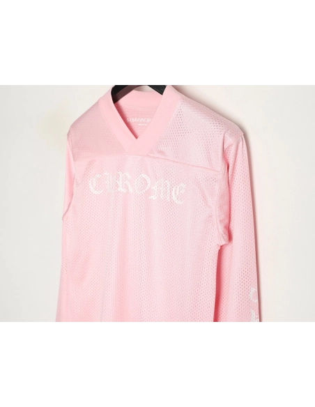 Chrome Hearts Sanskrit mesh doublelayer ice hockey longsleeved Tshirt,Chrome Hearts T Shirt,Tshirt,APPAREL