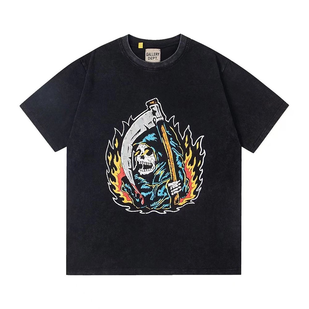 Gallery Dept Big Reaper Atk Tee,Gallery Dept T Shirt,Tshirt,APPAREL