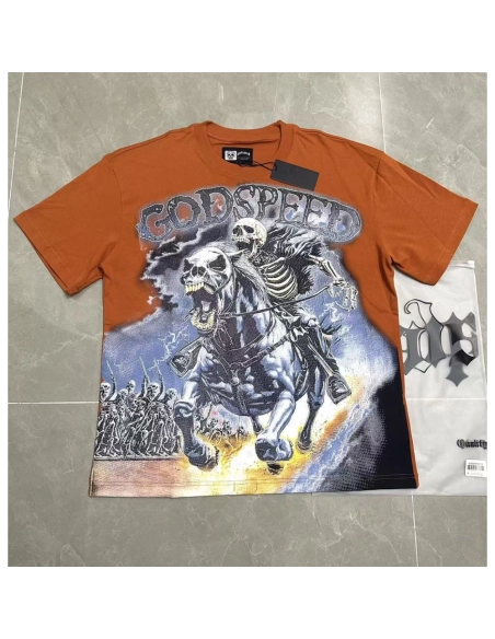 Godspeed skull print short sleeves,Godspeed T Shirt,Tshirt,APPAREL