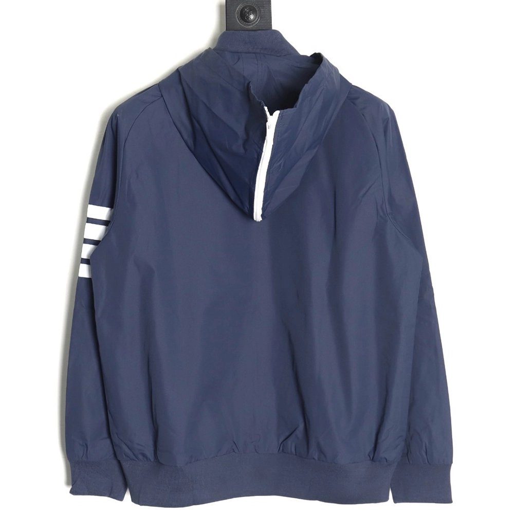 Thom Browne fourbar trench coat,Thom Browne Jacket,Jacket,APPAREL