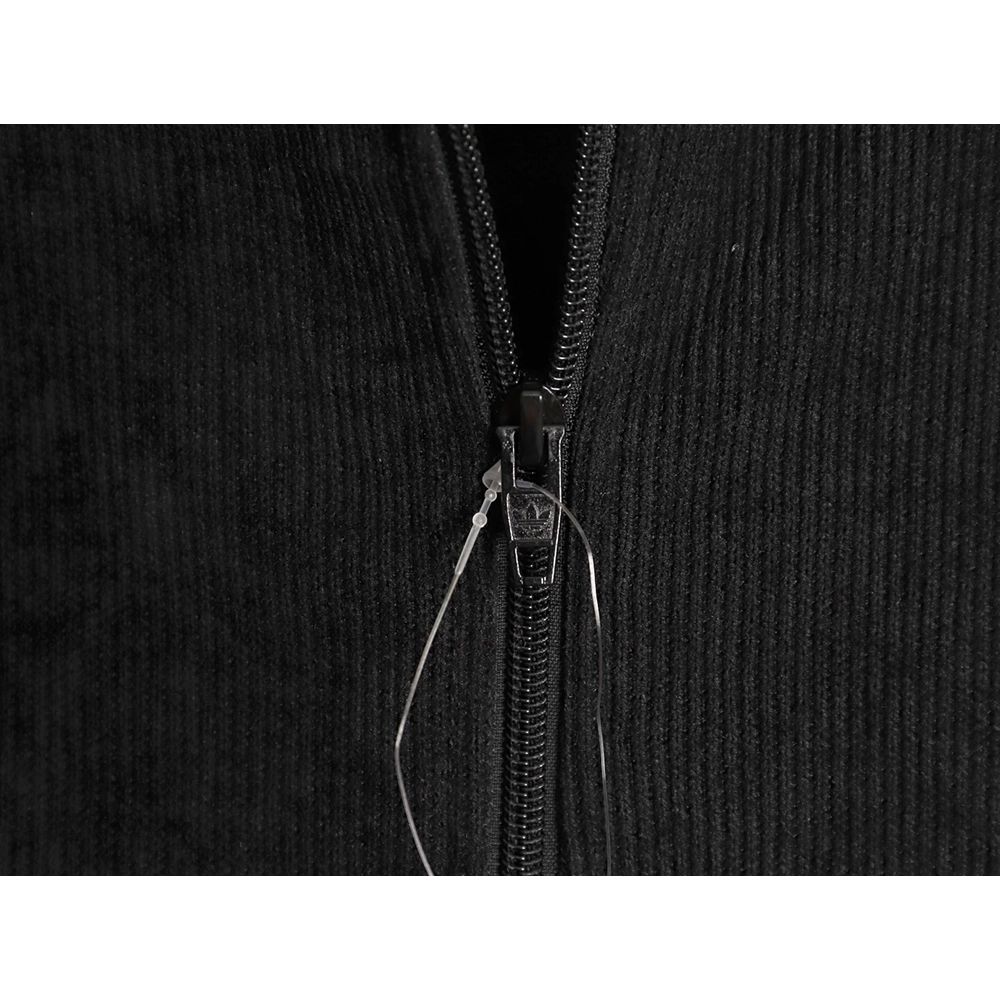 Adidas Trefoil Logo Embroidered Side Stripes Stand Collar Jacket,ADIDAS Jacket,Jacket,APPAREL