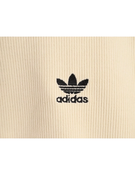 Adidas Trefoil Logo Embroidered Side Stripes Stand Collar Jacket,ADIDAS Jacket,Jacket,APPAREL