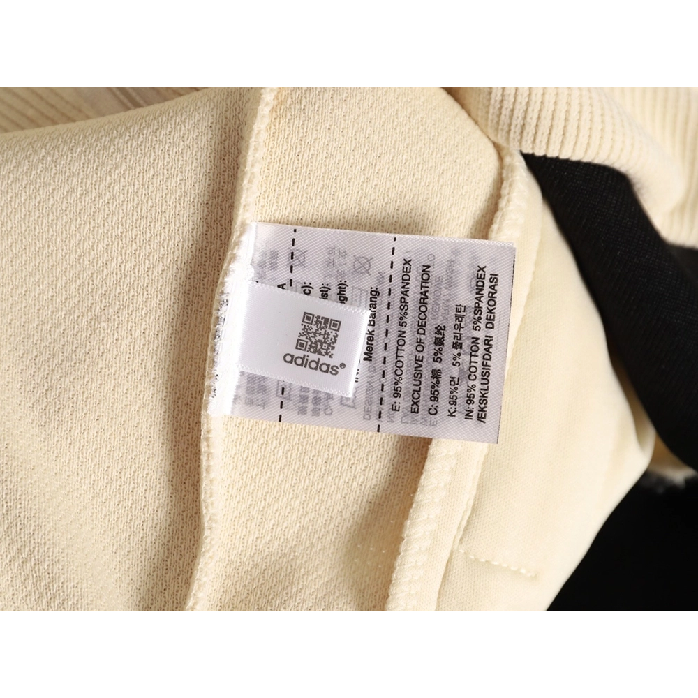 Adidas Trefoil Logo Embroidered Side Stripes Stand Collar Jacket,ADIDAS Jacket,Jacket,APPAREL