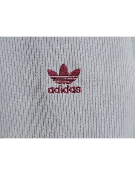 Adidas Trefoil Logo Embroidered Side Stripes Stand Collar Jacket,ADIDAS Jacket,Jacket,APPAREL