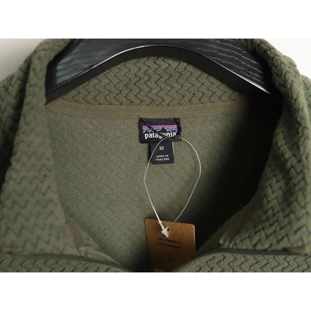 Patagonia Logo ZipUp Stand Collar Long Sleeve Sweatshirt,Patagonia Sweatshirt,Sweatshirt,APPAREL