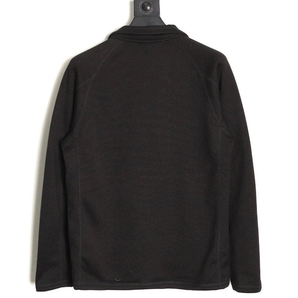 Patagonia zipup standup collar longsleeved fleece jacket STK1,Patagonia Jacket,Jacket,APPAREL