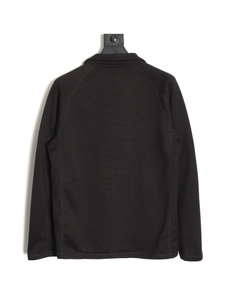 Patagonia zipup standup collar longsleeved fleece jacket STK1,Patagonia Jacket,Jacket,APPAREL