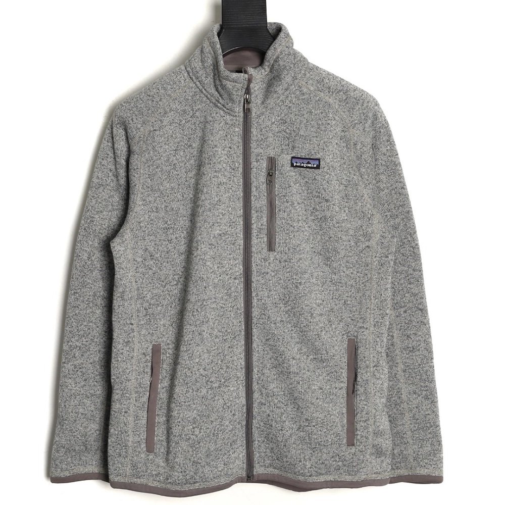 Patagonia zipup standup collar longsleeved fleece jacket,Patagonia Jacket,Jacket,APPAREL