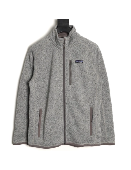 Patagonia zipup standup collar longsleeved fleece jacket,Patagonia Jacket,Jacket,APPAREL