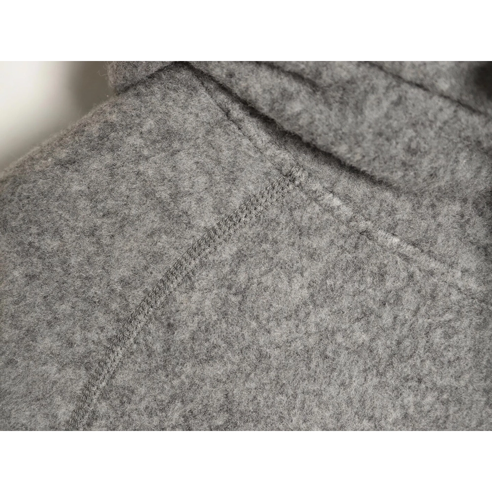 Canada Goose White Label Logo Zipper Drawstring Fleece Long Sleeve Jacket,Canada Goose Jacket,Jacket,APPAREL
