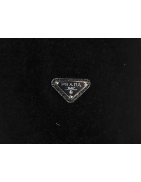 Prada flocked velvet denim jacket,Prada Jacket,Jacket,APPAREL