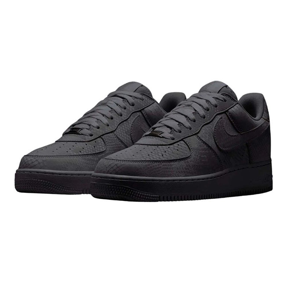 Nike Kobe Bryant Air Force 1 Low Triple Black,NIKE AIR FORCE,NIKE SHOES
