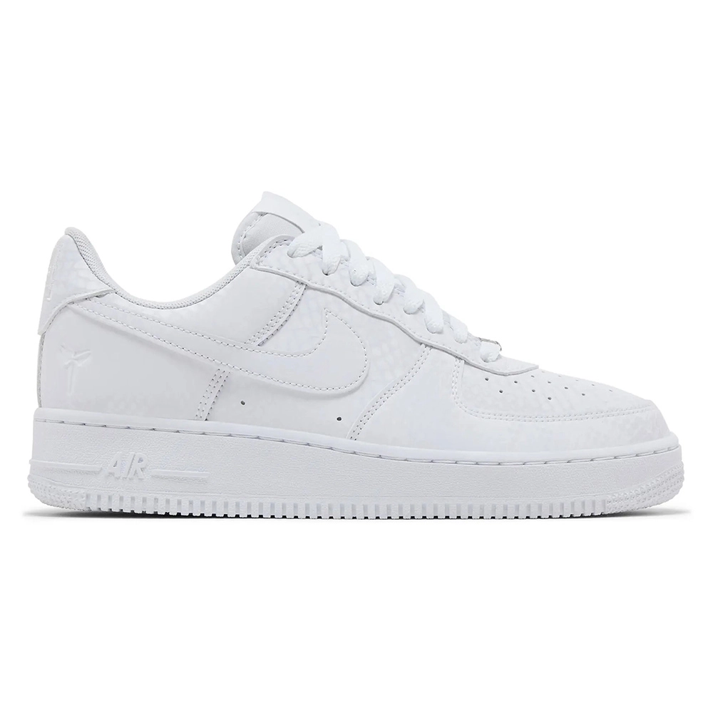 Nike Kobe Bryant Air Force 1 Low Forever White,NIKE AIR FORCE,NIKE SHOES
