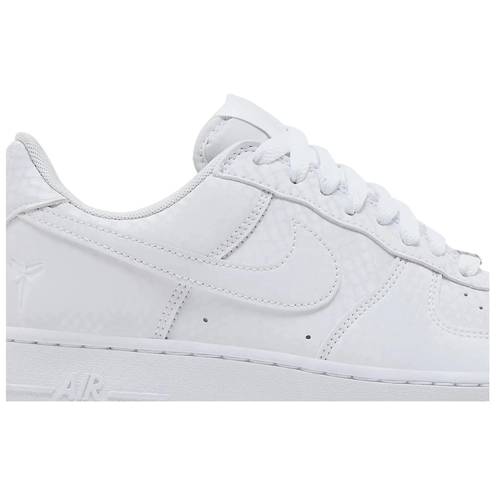 Nike Kobe Bryant Air Force 1 Low Forever White,NIKE AIR FORCE,NIKE SHOES