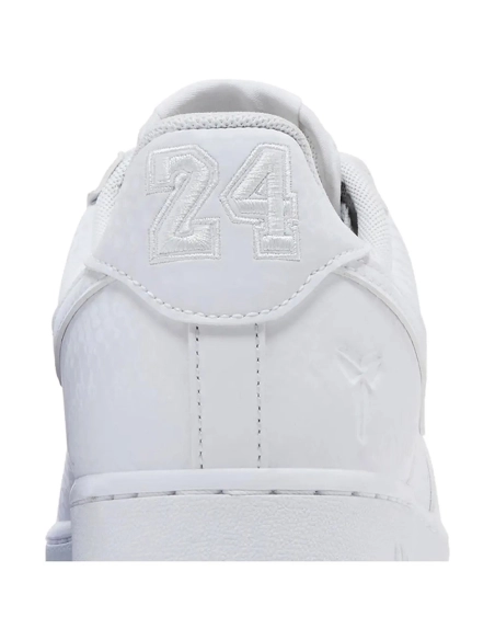 Nike Kobe Bryant Air Force 1 Low Forever White,NIKE AIR FORCE,NIKE SHOES